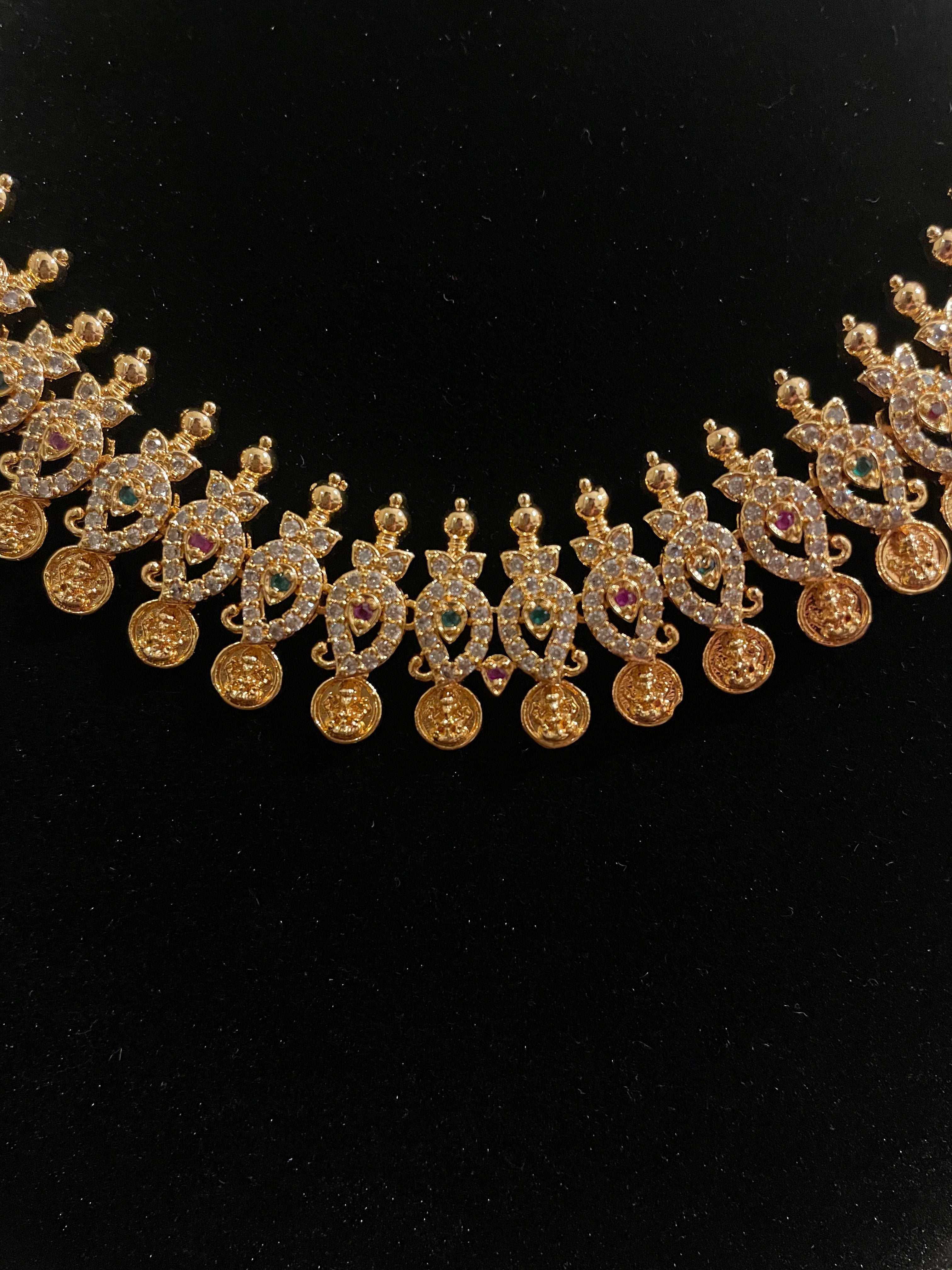 Elegant Gold Plated Necklace and Earrings Set for Women - Perfect for Weddings, Parties & Special Occasions