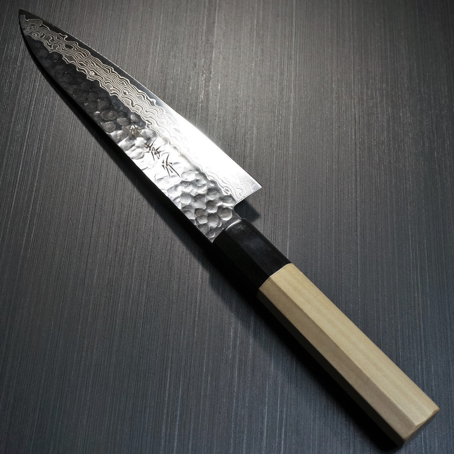 Premium Sakai Takayuki 45-Layer Hammered Damascus Wa Gyuto Chef Knife 180mm - Japanese Kitchen Knife for Professional Chefs & Home Cooking, Perfect for Slicing, Dicing & Precision Cutting