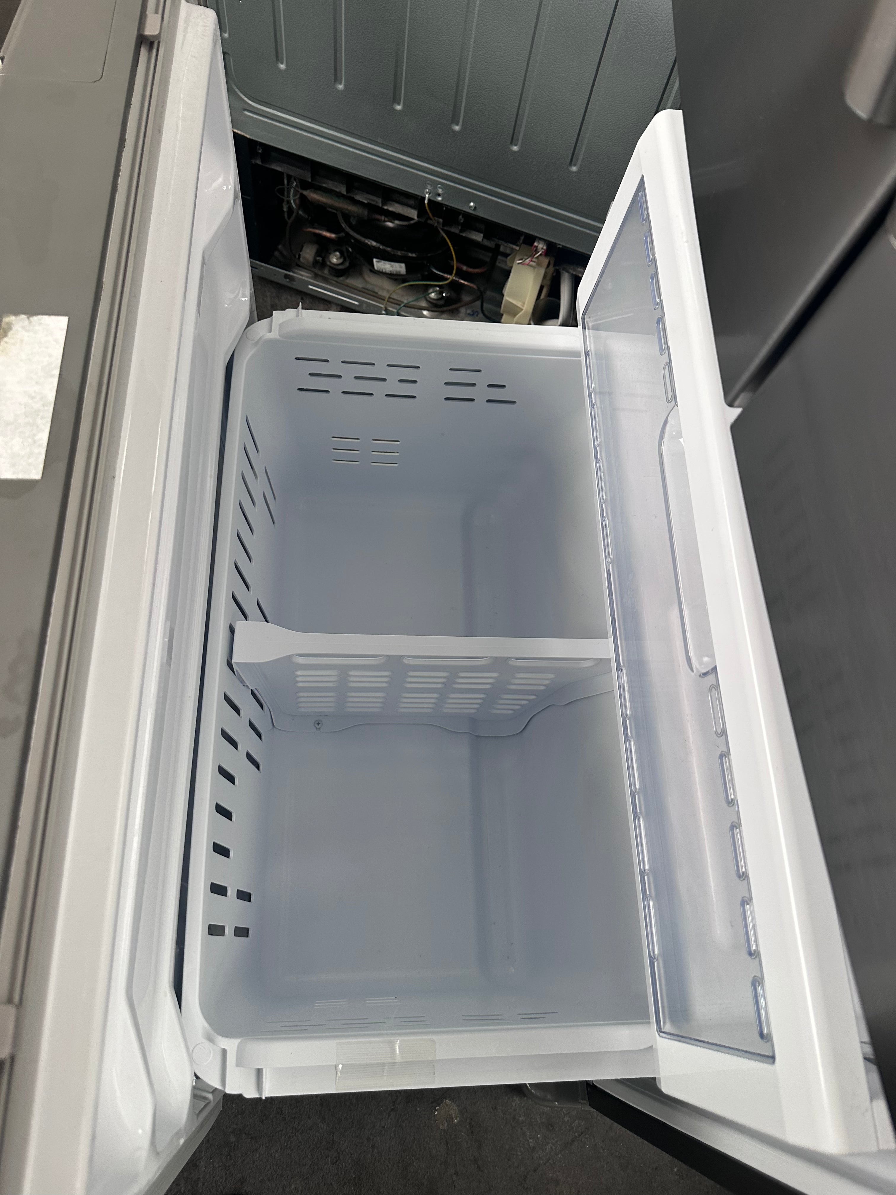 Samsung 583L French Door Refrigerator SRF583DLS - Energy Efficient, Water & Ice Dispenser [Certified Refurbished] for Modern Kitchen & Open Floor Plan Homes