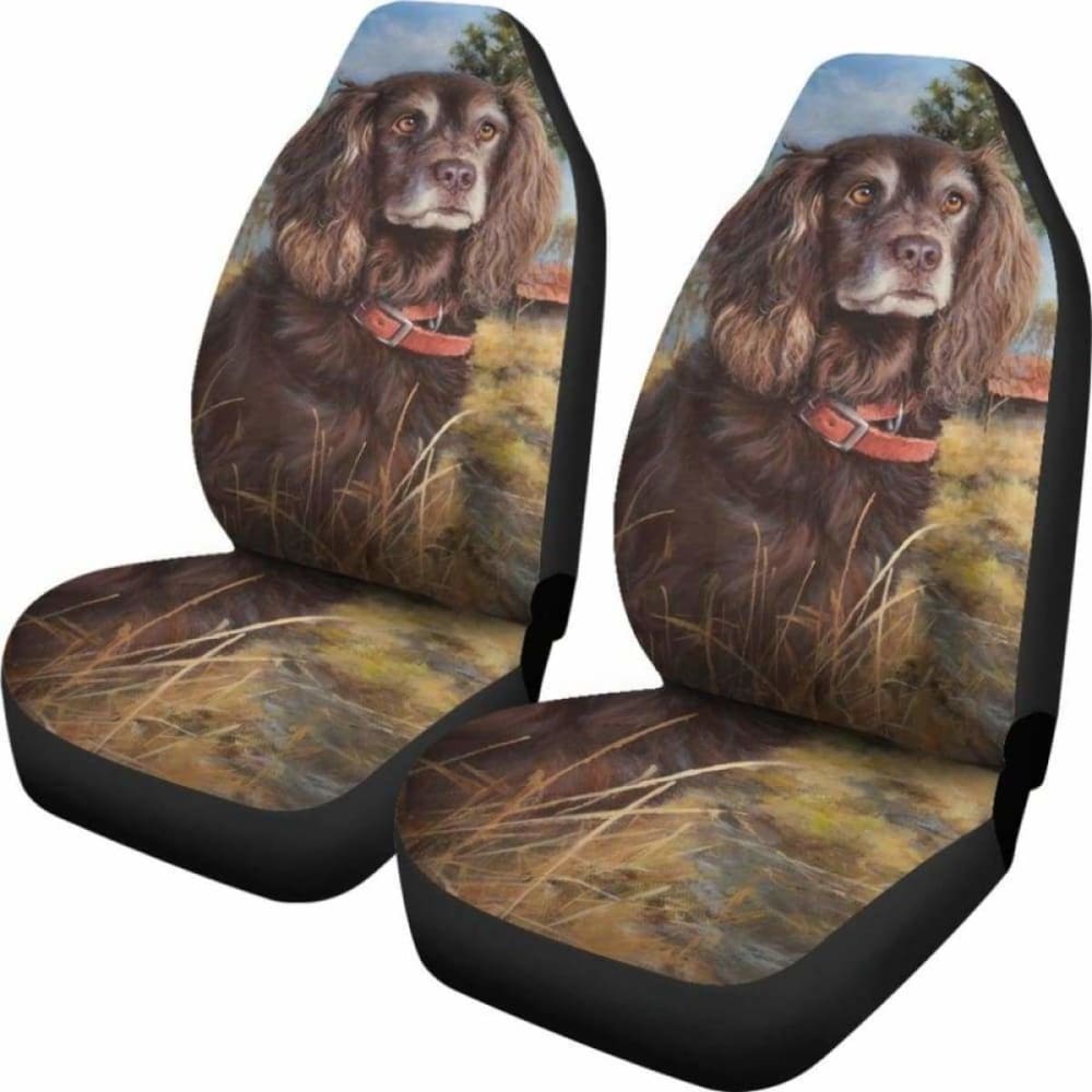 Premium Boykin Spaniel Dog Car Seat Cover - Waterproof & Non-Slip Pet Seat Protector for Cars, SUVs, Trucks - Perfect for Travel, Outdoor Adventures & Daily Commutes