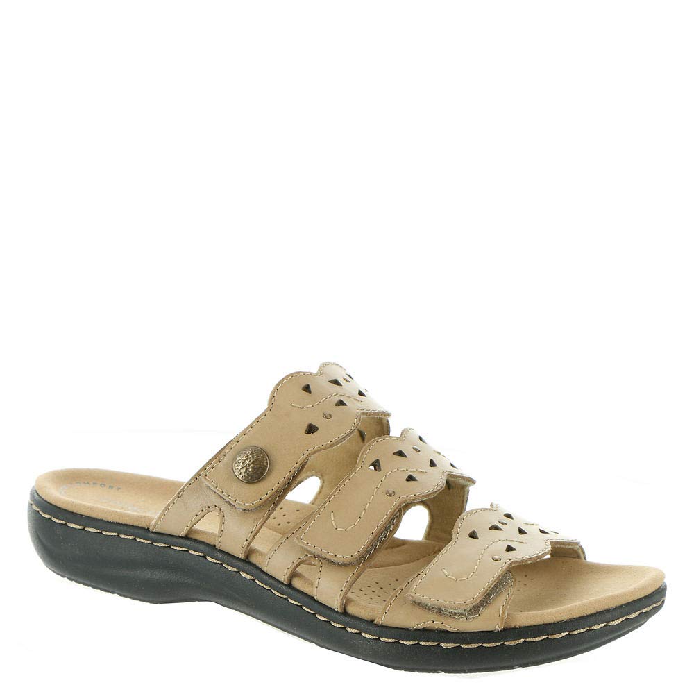 Clarks Women's Laurieann Echo Flat Sandal - Comfortable Casual Sandals for Women | Perfect for Summer, Beach, and Everyday Wear