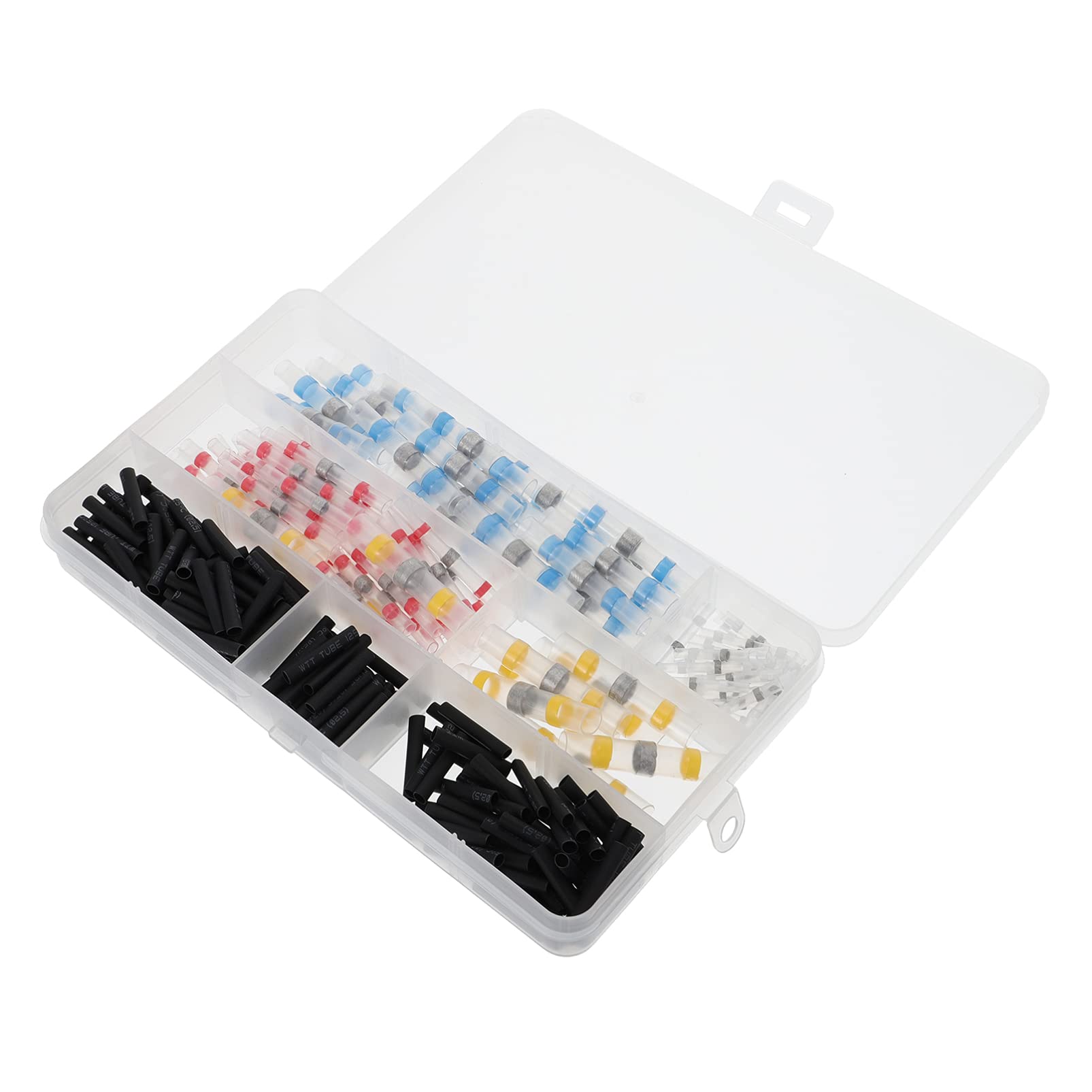 ULTECHNOVO 250 Pcs Heat Shrink Tubing Kit - Electrical Wire Cable Wrap Assortment for Insulation, DIY Repairs, Automotive Wiring & Electronics Projects