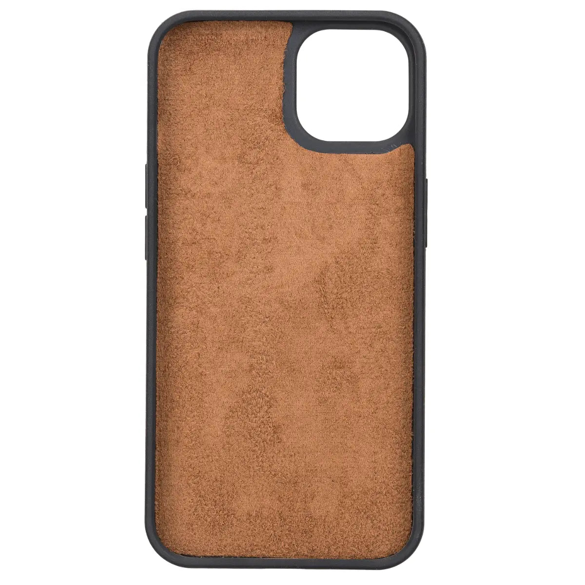 Premium Burnished Tan Leather Wallet Case for iPhone 13 Mini - Slim Protective Cover with Card Slots | Perfect for Everyday Use, Travel & Business (5.4-inch)