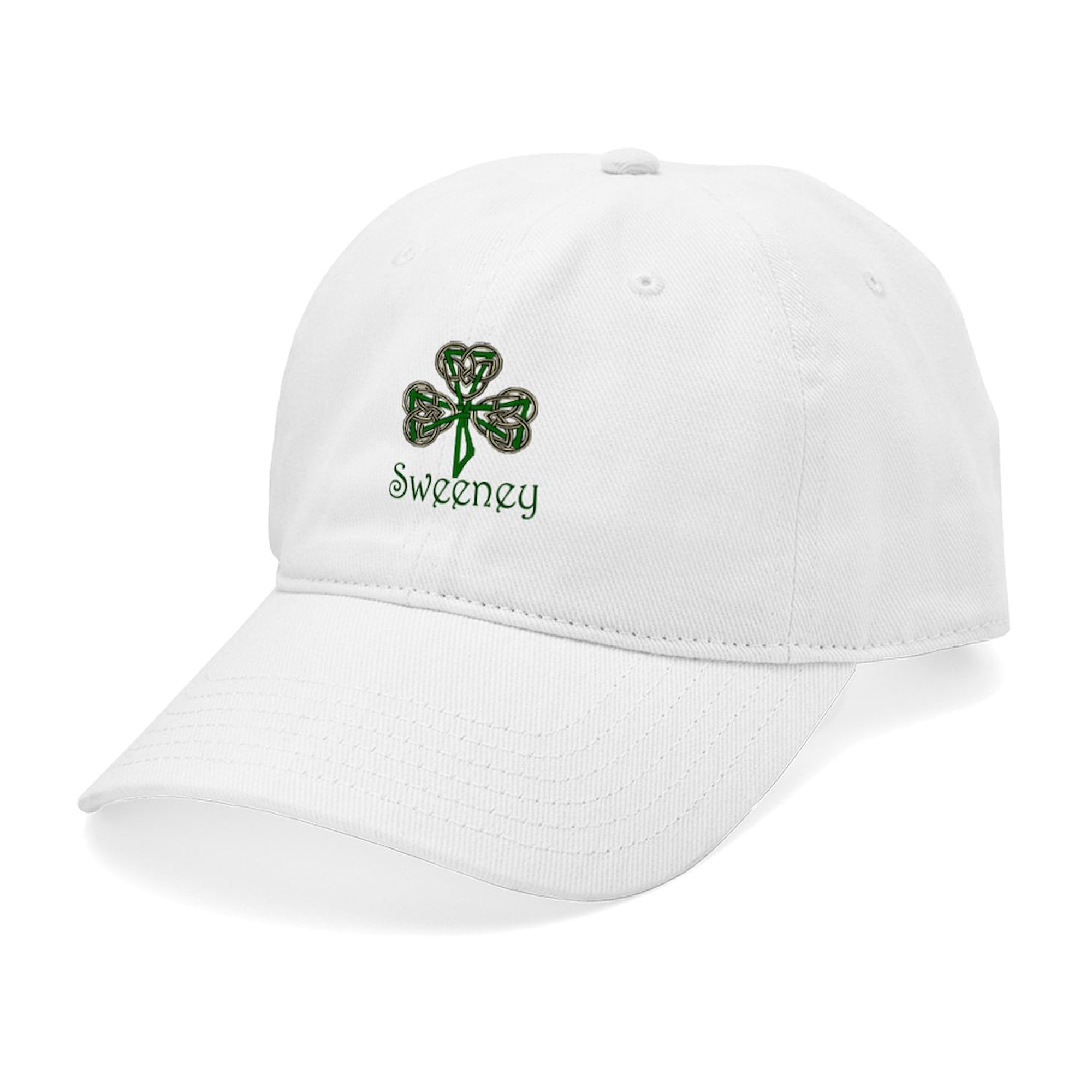 Sweeney Shamrock Cap - Adjustable Baseball Hat for St. Patrick's Day