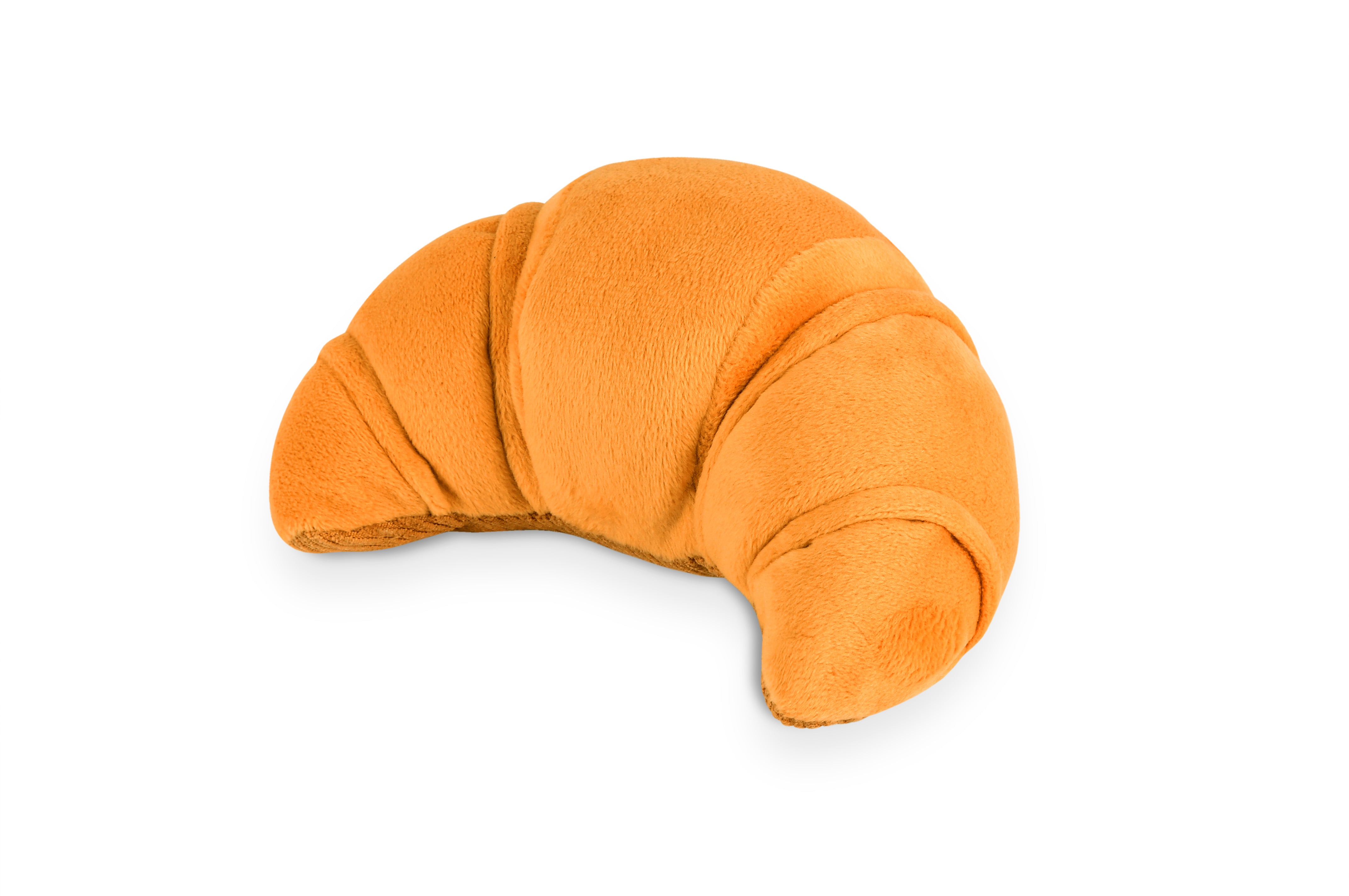 Croissant Plush Dog Toy - Barking Brunch™ Collection by Pet P.L.A.Y. | Soft & Durable Chew Toy for Small & Medium Dogs | Perfect for Playtime, Training & Cuddling