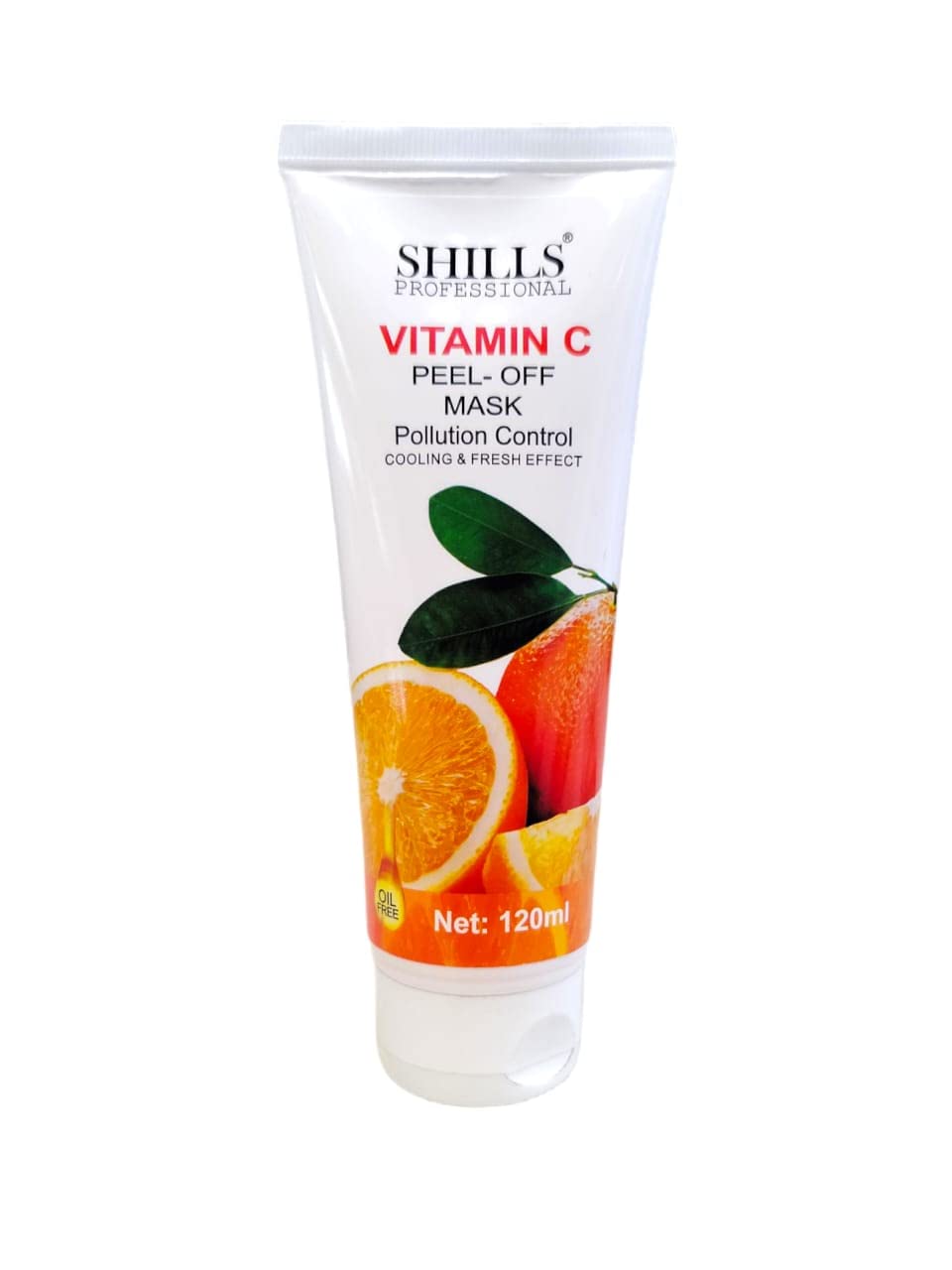 Shills Professional Vitamin C Oil-Free Pollution Control Peel-Off Mask - Cooling & Refreshing Effect for Brightening & Detoxifying Skin | Perfect for Daily Skincare & Post-Workout Use