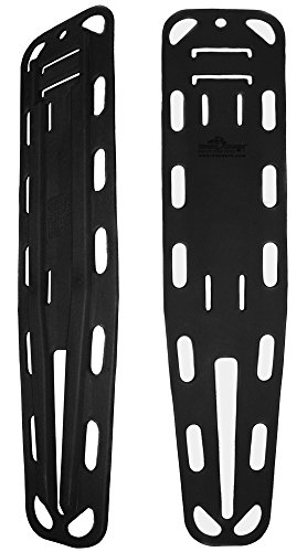 Iron Duck 35900-Black Ultra Loc Spinal Immobilization Backboard - Emergency Medical Spine Board for First Responders & Ambulance Use - Ideal for Trauma, Rescue & Patient Transport Scenarios