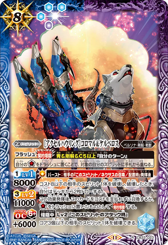 CB33 023 R Power Howling Koromaru & Cerberus Action Figure - Perfect for Anime Collectors and SMT Fans | Display for Home Office or Gaming Room Decor