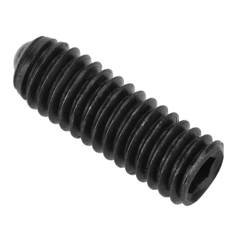 20Pcs M4 Hexagon Socket Spring Ball Plunger Set - Carbon Steel Screwdriver Accessories (M4x12) for DIY, Furniture Assembly & Mechanical Repairs