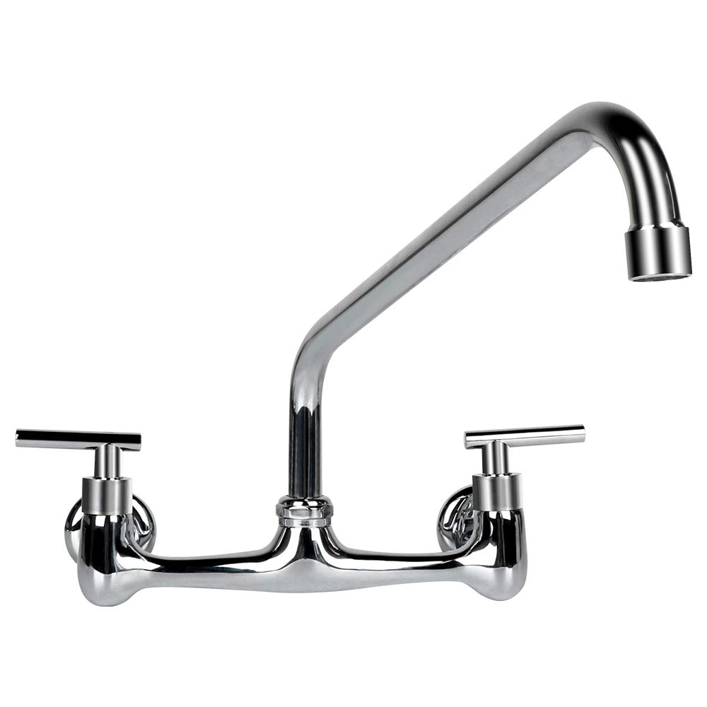 KWODE 8 Inch Commercial Kitchen Faucet - 12