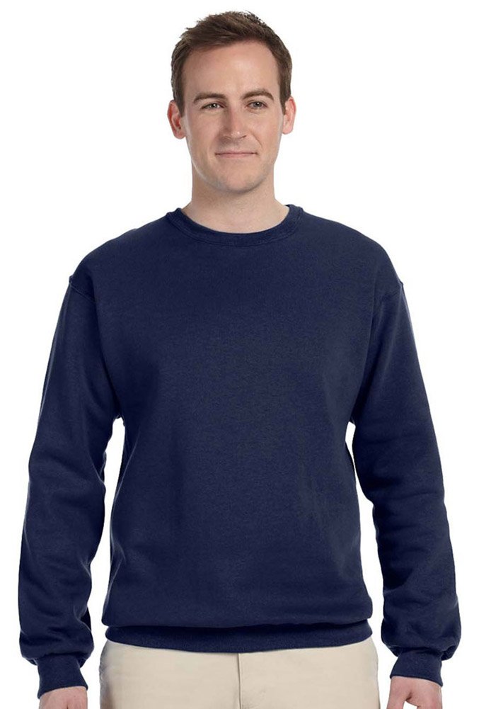 Fruit of the Loom Men's Fleece Crewneck Sweatshirt - Soft & Warm Pullover for Casual Wear, Gym, and Outdoor Activities