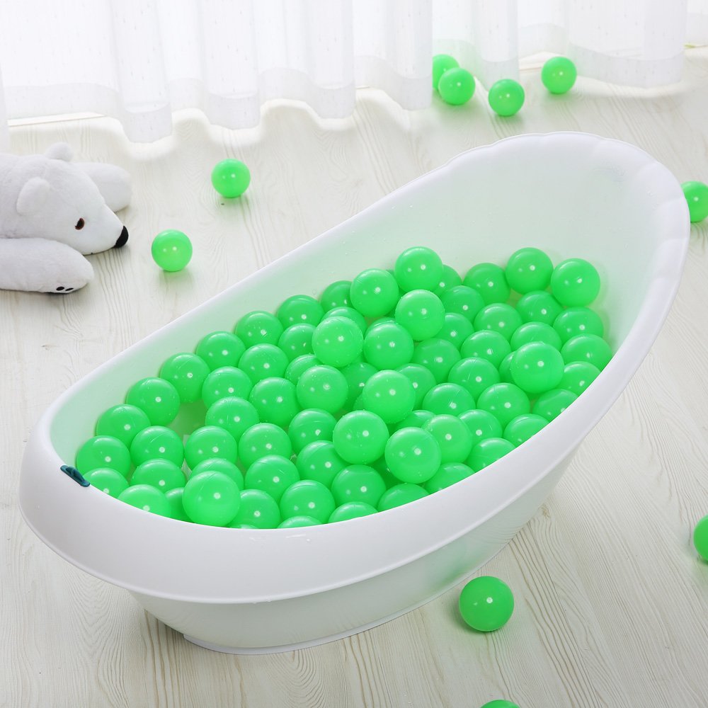 PlayMaty 2.36 Inch Non-Toxic Plastic Ball Pit Balls - Phthalate & BPA Free, 70-Pack for Kids, Toddlers & Babies - Perfect for Playhouses, Tents, Playpens, Pools & Party Decorations