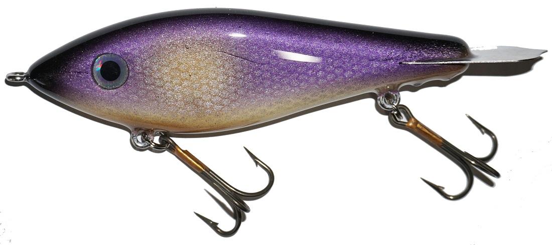 Bitten Tackle Regular Warlock Glide Bait Fishing Lure - Topwater Bass Fishing Bait for Freshwater & Saltwater - Perfect for Casting, Trolling and Bass Tournaments