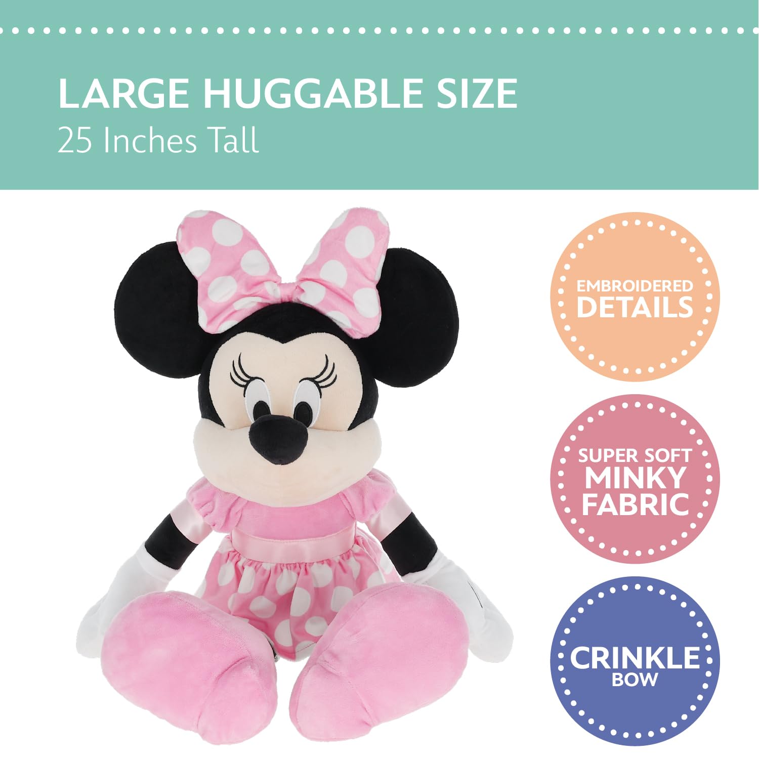 Disney Baby Minnie Mouse Plush Toy 25