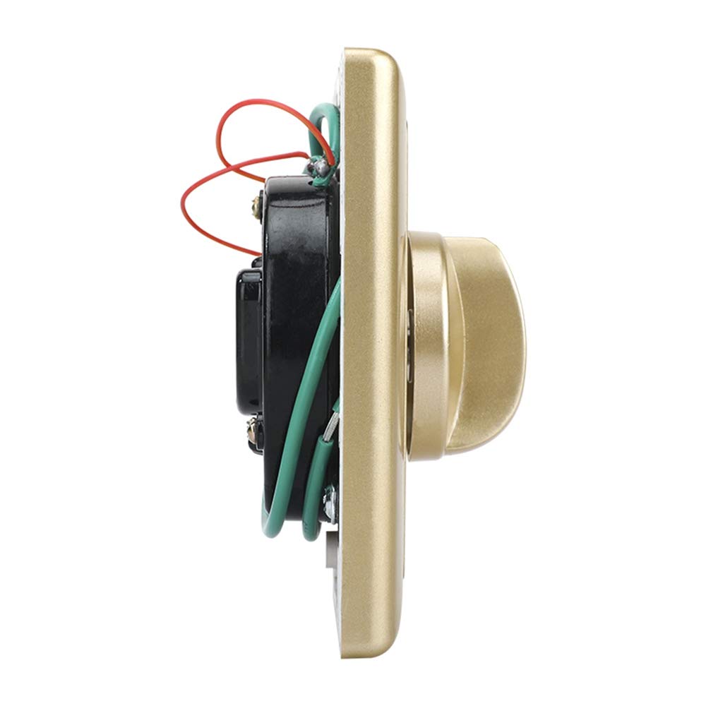 30 Minute Mechanical Timer Switch - Energy Saving Spring Loaded Countdown Timer for Lights & Pumps | In-Wall Electromechanical Timer | Perfect for Home Automation, Bathroom Exhaust Fans & Garden Irrigation Systems