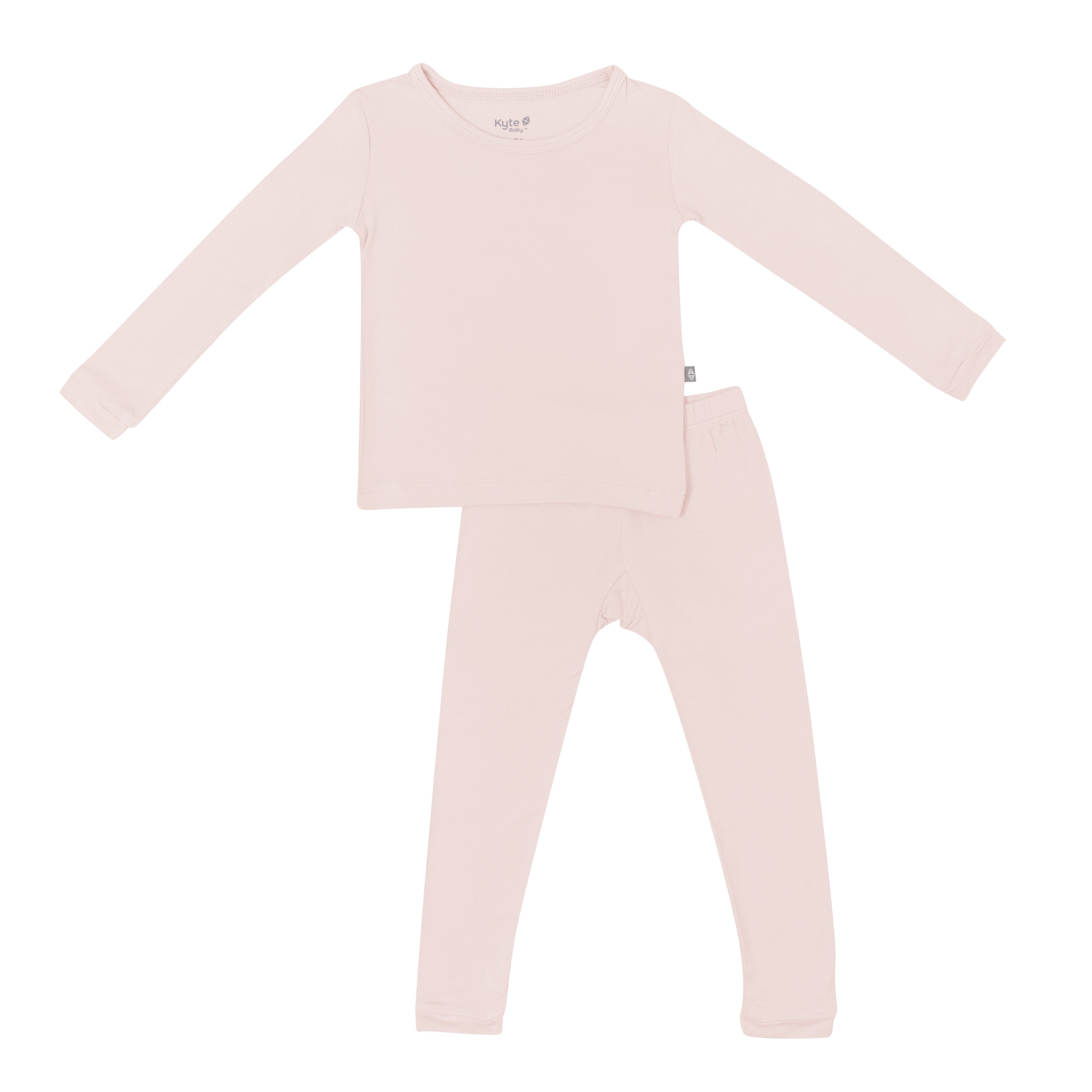 Soft & Cozy Long Sleeve Pajama Set for Women - Blush Pink Sleepwear - Perfect for Lounging, Sleeping & Relaxing at Home
