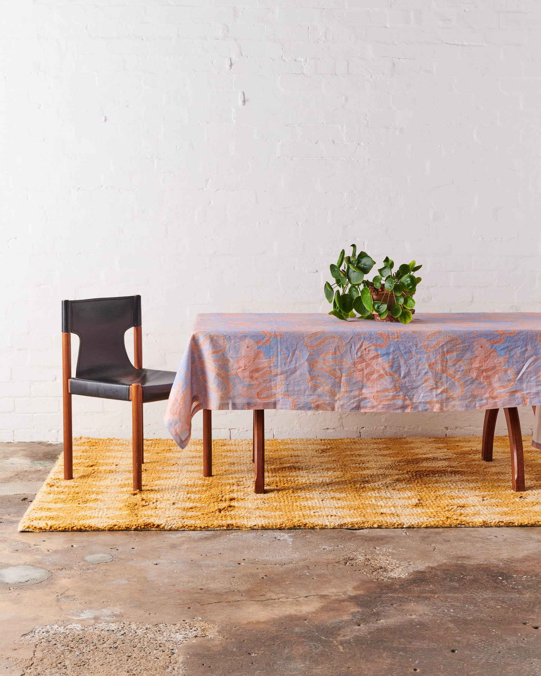 Premium Kalaya Ngura Rectangular Linen Tablecloth - Elegant Dining & Home Decor for Weddings, Parties & Everyday Use