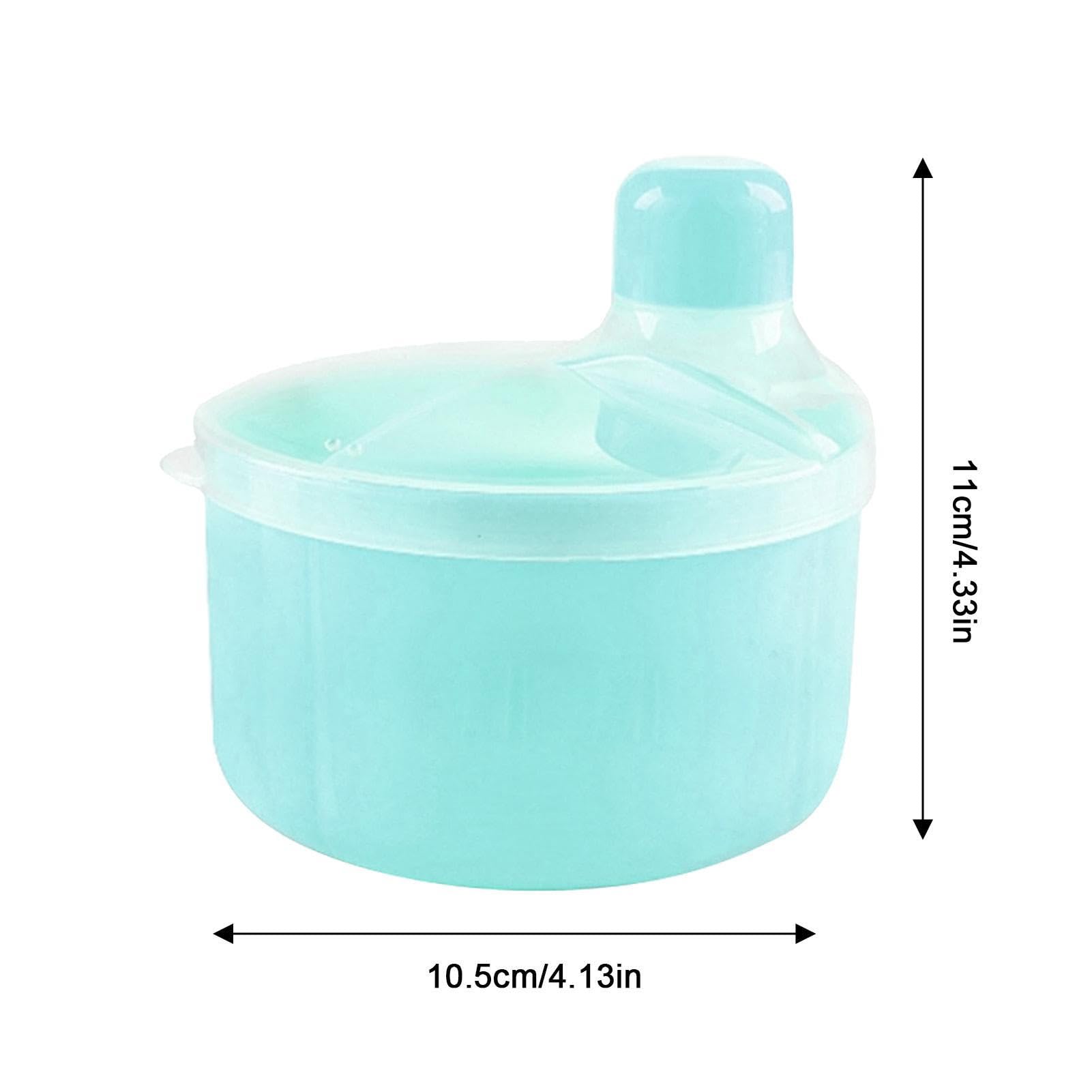 Premium Baby Milk Powder Dispenser - Portable Travel Formula Container with Airtight Seal for Infant Feeding, Camping & Home Use - Ideal for Storing Powdered Milk, Snacks & Fruits