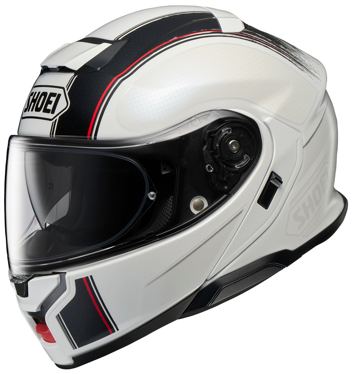 Shoei Neotec 3 Satori White/Black Motorcycle Helmet - Full Face Modular Helmet for Men & Women - DOT & ECE Certified - Perfect for Touring, Commuting & Adventure Riding