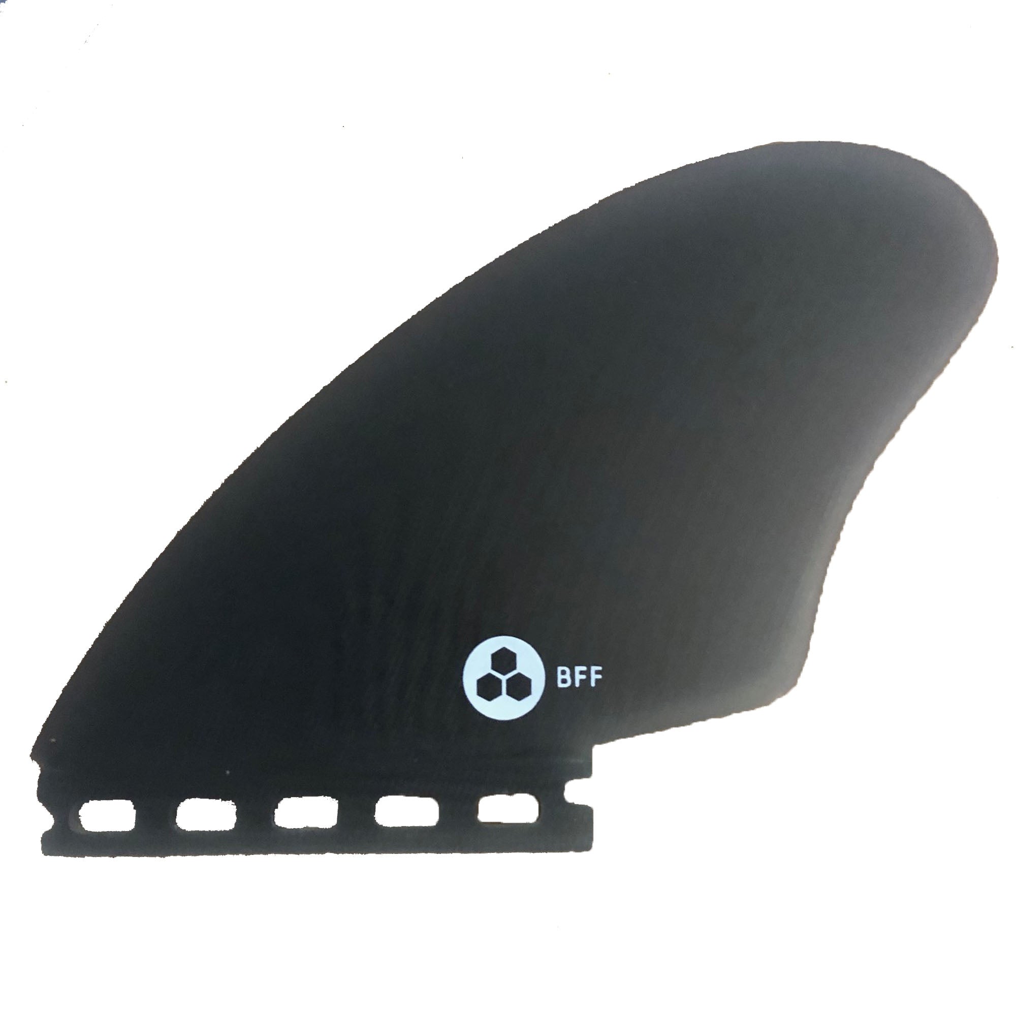 Channel Islands Britt Twin Futures Surfboard Fins - Smoke - High Performance Surfing Fins for Twin Fin Setup - Perfect for Small Waves and Smooth Carving