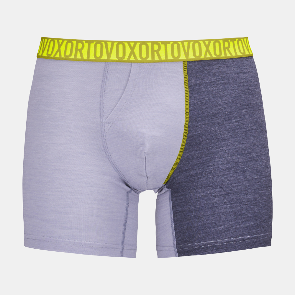 Ortovox 150 Essential Boxer Briefs for Men - Moisture-Wicking & Breathable Underwear for Active Lifestyle, Hiking, Gym & Everyday Comfort