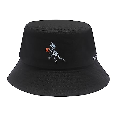 Dinosaur Skeleton Black
