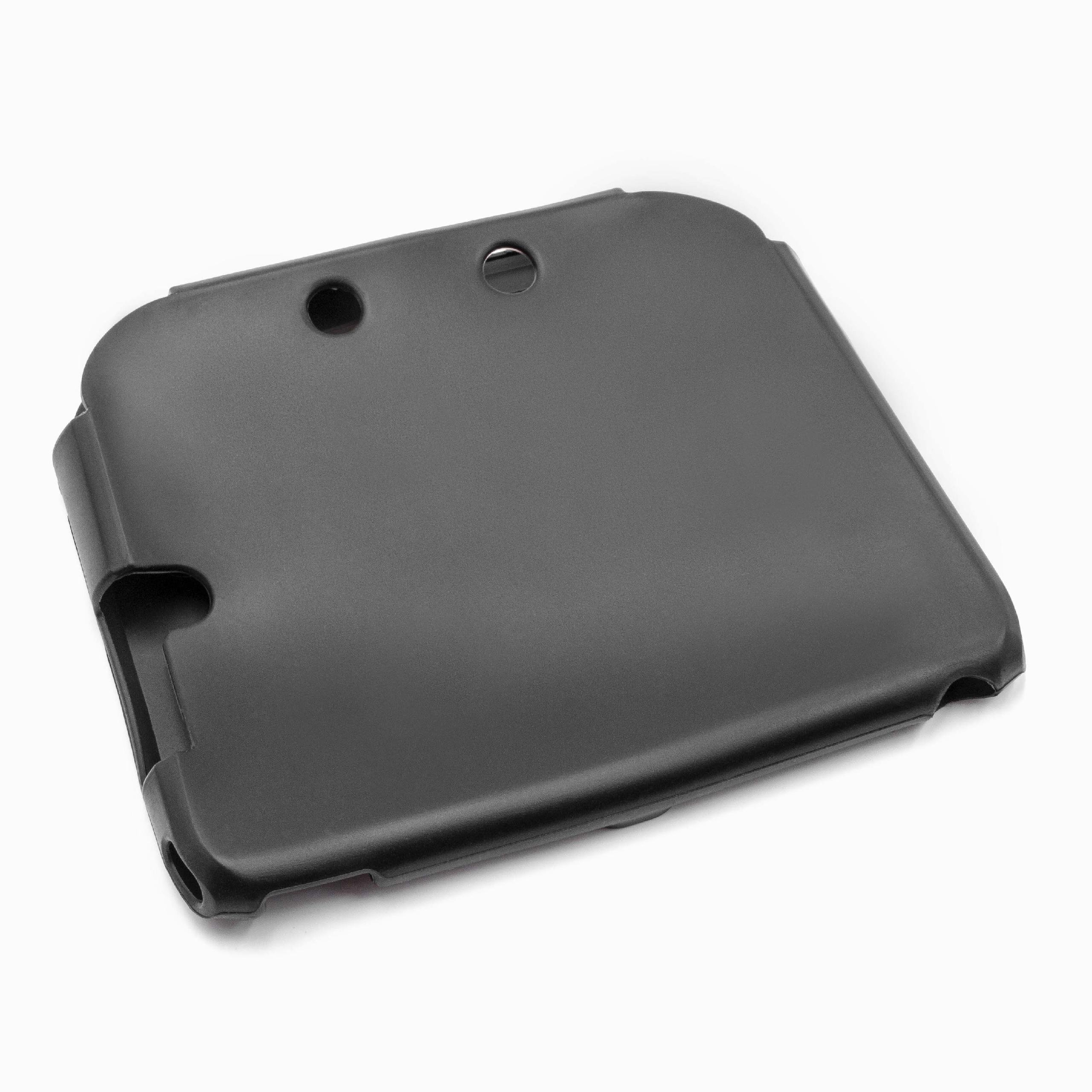 VHBW Protective Case for Nintendo 2DS - Shockproof Silicone Cover with Precise Cutouts | Perfect for Gaming, Travel & Daily Protection (Black)