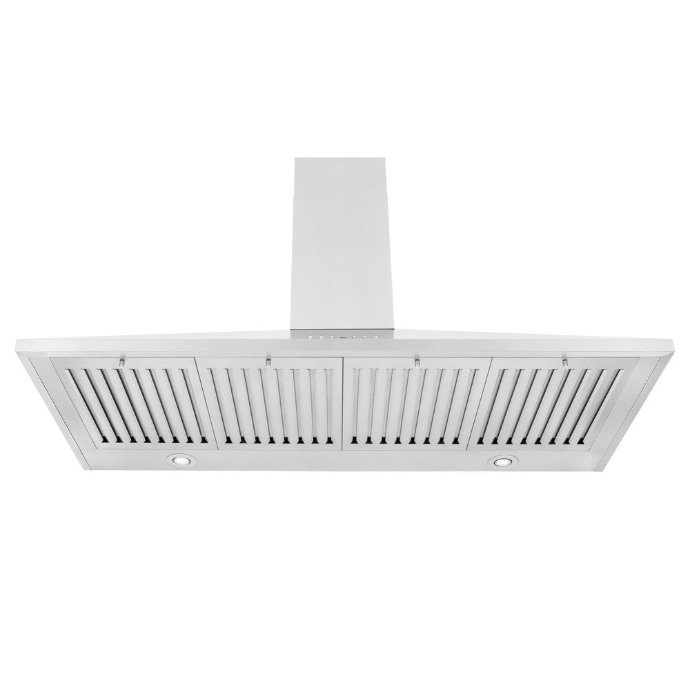 ZLINE KL2 Stainless Steel Convertible Wall Mount Range Hood - 36 Inch Kitchen Vent Hood for Gas Stove, Island & Outdoor Use - Powerful 900 CFM for Smoke & Odor Removal