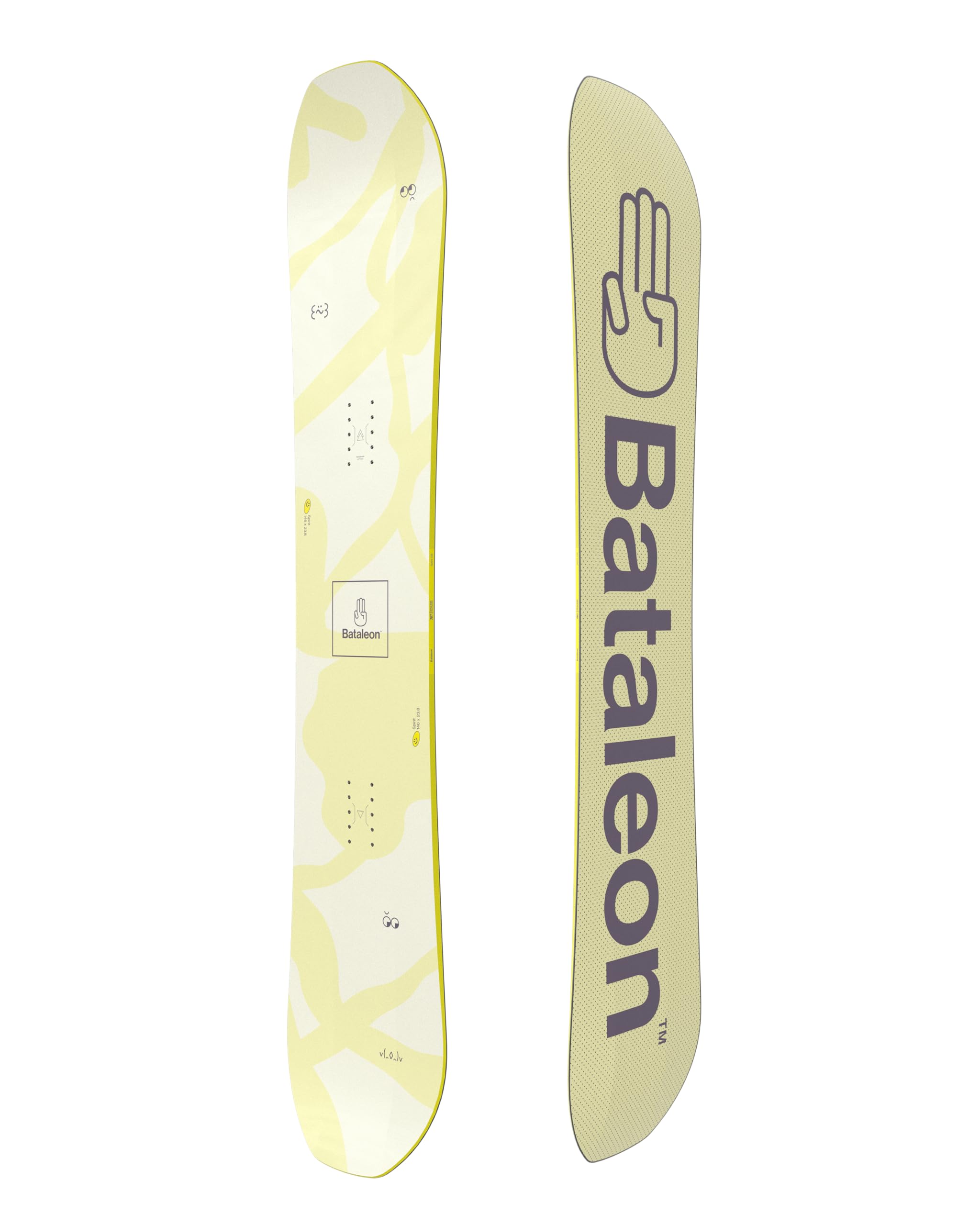 Bataleon Women's Spirit Directional Twin Snowboard - All-Mountain Freestyle Snowboard for Women | Perfect for Park, Powder & Groomed Runs