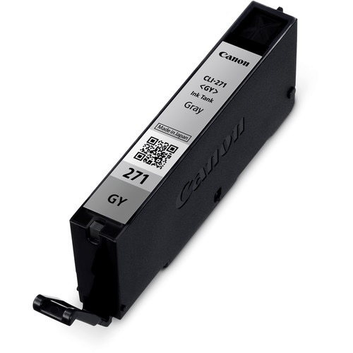 Canon CLI-271 Gray Ink Tank - High-Quality Printer Ink Cartridge for Canon Printers | Perfect for Home, Office & Photo Printing