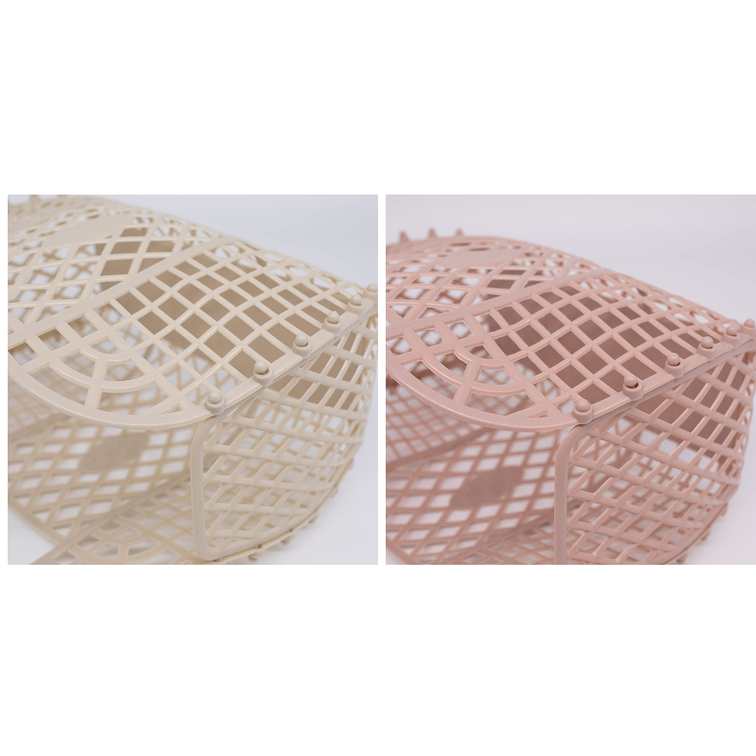 Stylish Jelly Purse & Beach Tote Bag - Clear Plastic Easter Basket for Women - Perfect for Beach Vacations, Pool Parties & Summer Outings