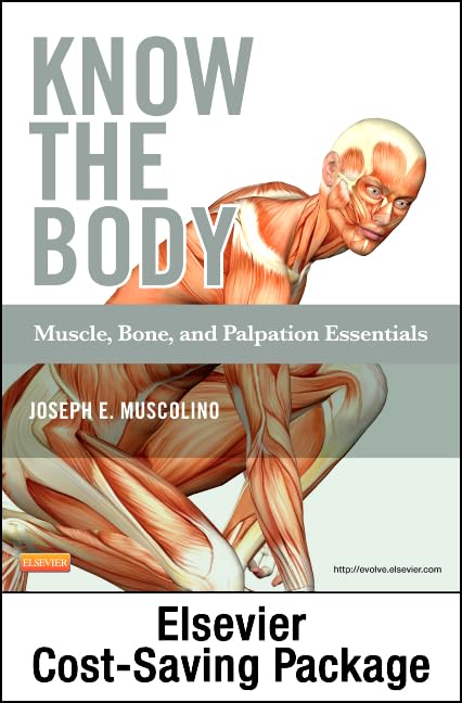 Know the Body: Muscle, Bone, and Palpation Essentials - Anatomy Textbook & Workbook Set for Massage Therapists, Physical Therapy Students & Medical Professionals | Perfect for Clinical Practice & Self-Study