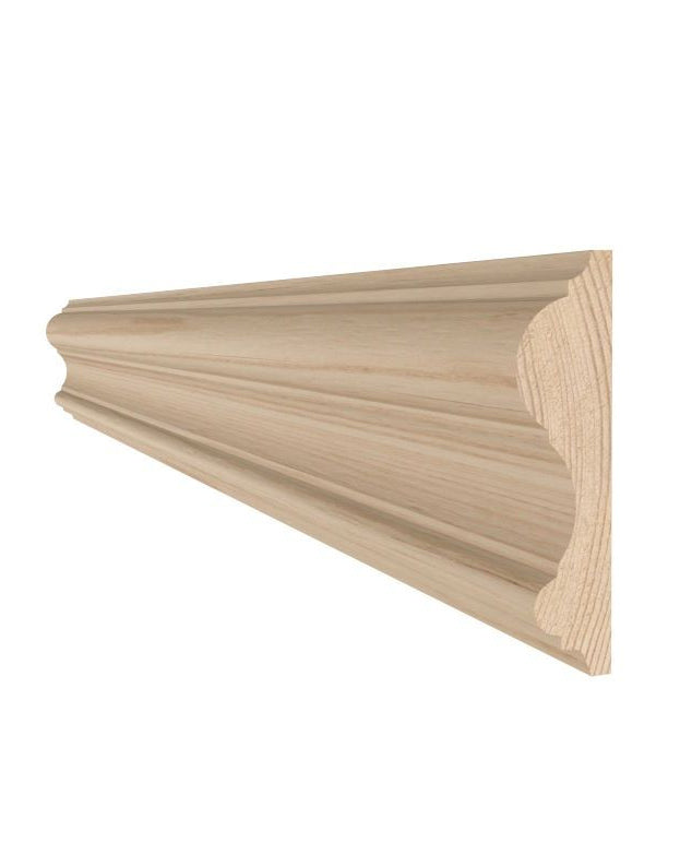 Drottningholm 85 mm BrÃ¶stlist - Premium Skirting Board for Home & Office Interior Design | Perfect for Living Rooms, Bedrooms & Hallways