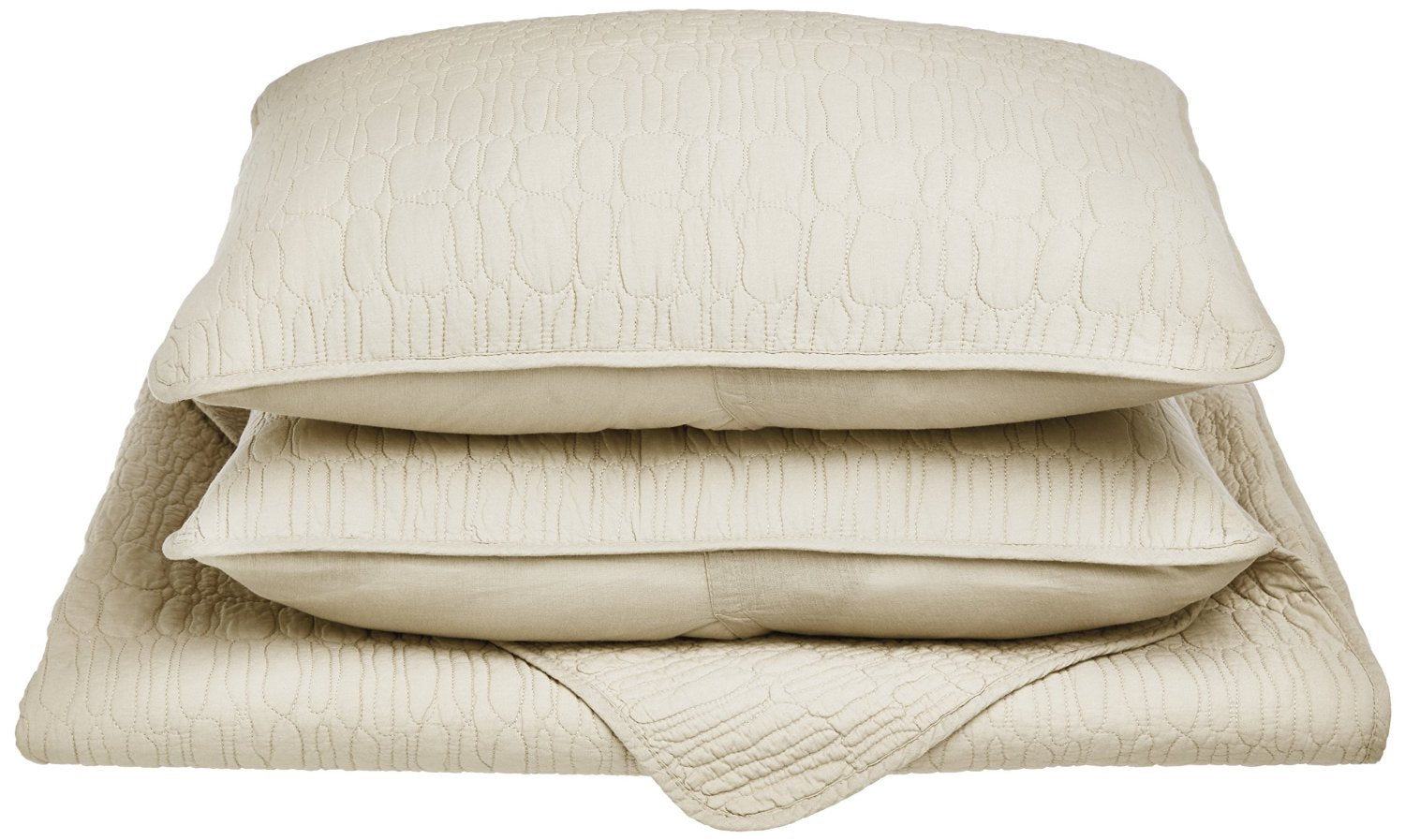 McKinley Reversible Cotton Quilt Set Full/Queen - Soft & Breathable Bedding for All Seasons | Perfect for Master Bedroom, Guest Room & Dorm Decor