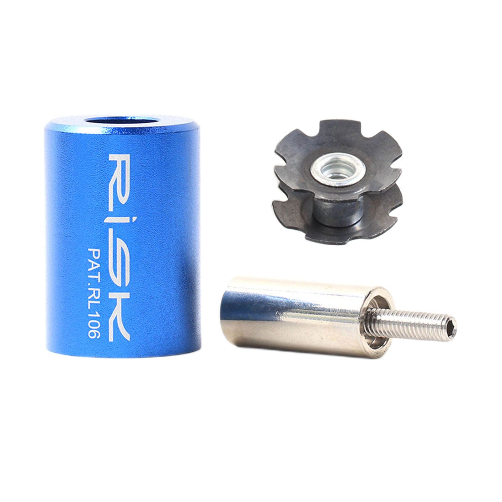 AMLESO Professional 28.6mm Threadless Bike Headset Nut Installer Tool - Cycling Installation & Setting Accessories for Mountain & Road Bikes - Perfect for DIY Bike Repairs & Maintenance
