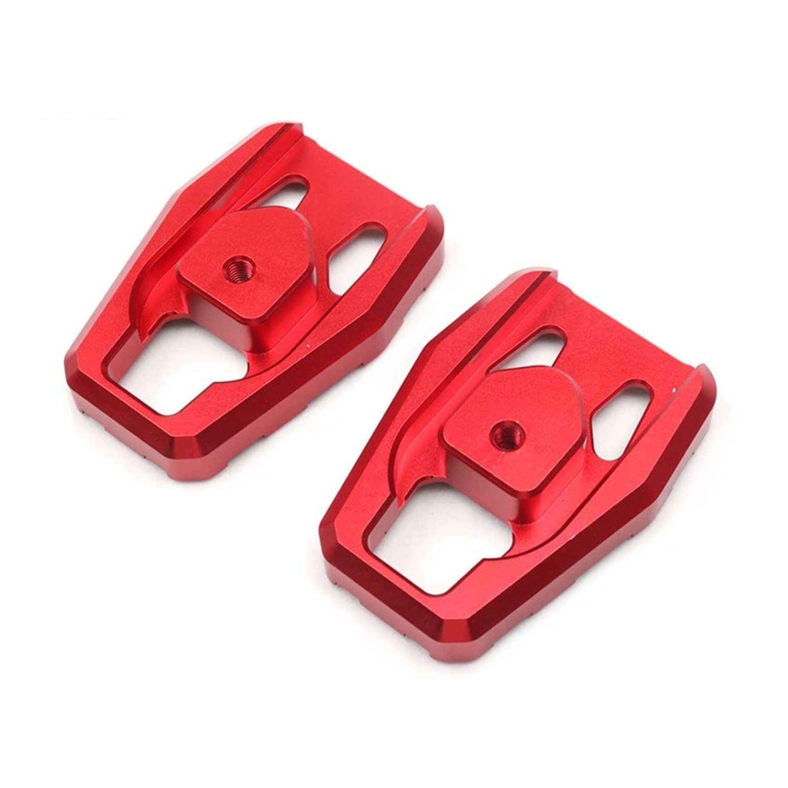 Honda CRF1000L Africa Twin Adventure Sports 2014-2019 Wide Foot Pegs - Billet MX Rest Replacement Upgrade Accessories (Blue) - Durable Off-Road Motorcycle Parts for Adventure Touring & Trail Riding