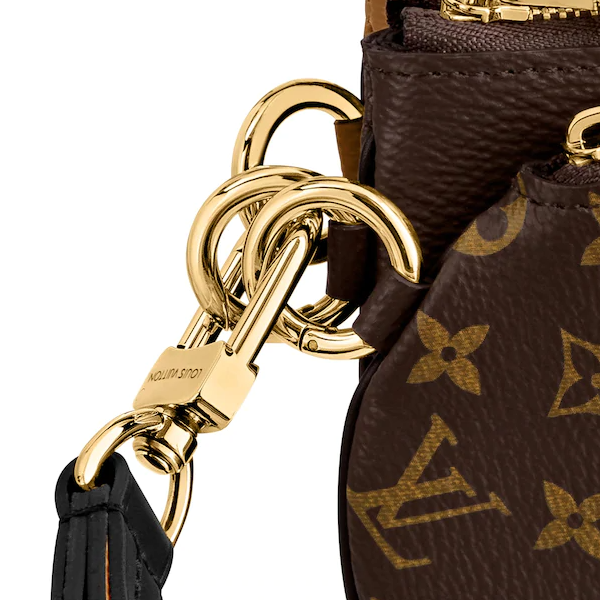 Louis Vuitton Trio Pouch Set - Genuine Leather Multi-Purpose Organizer for Wallet, Keys & Cosmetics | Perfect for Travel, Work & Everyday Use