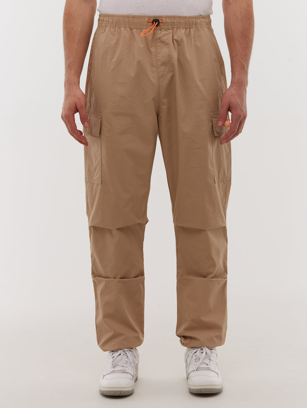 Lewin Stretch Cargo Pants for Men - Comfortable Elastic Waist Tactical Work Pants | Outdoor Hiking, Travel & Casual Wear