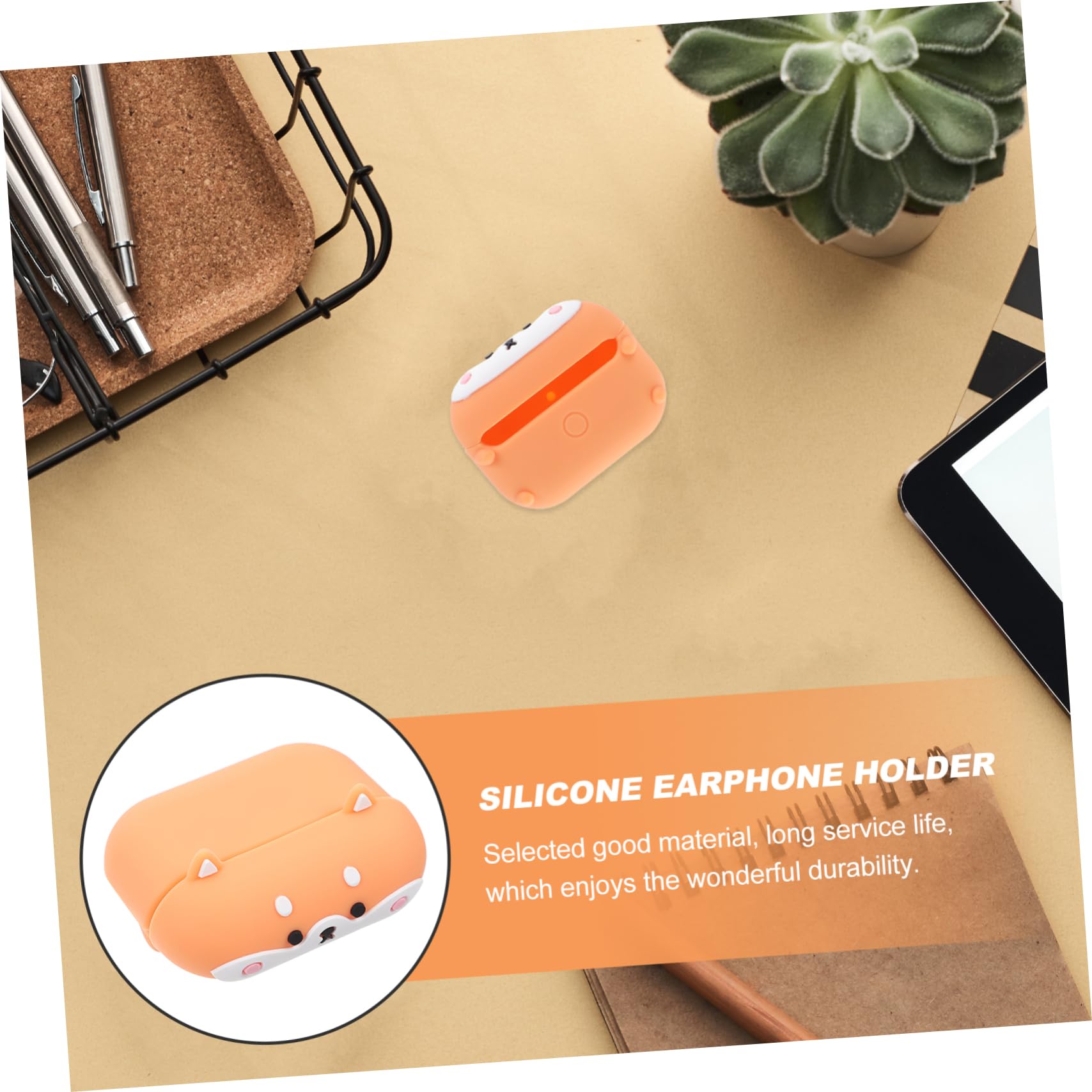 Veemoon Premium Box Earphone Case - Durable Headphone Storage Organizer for AirPods, Earbuds & Wireless Headphones - Perfect for Travel, Gym & Daily Use
