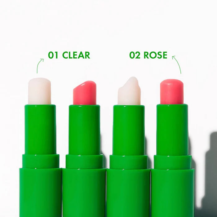 AMUSE Vegan Green Lip Balm 3.5g - Natural Moisturizing & Hydrating Lip Care for Dry, Chapped Lips - Perfect for Daily Use, Outdoor Activities & Travel
