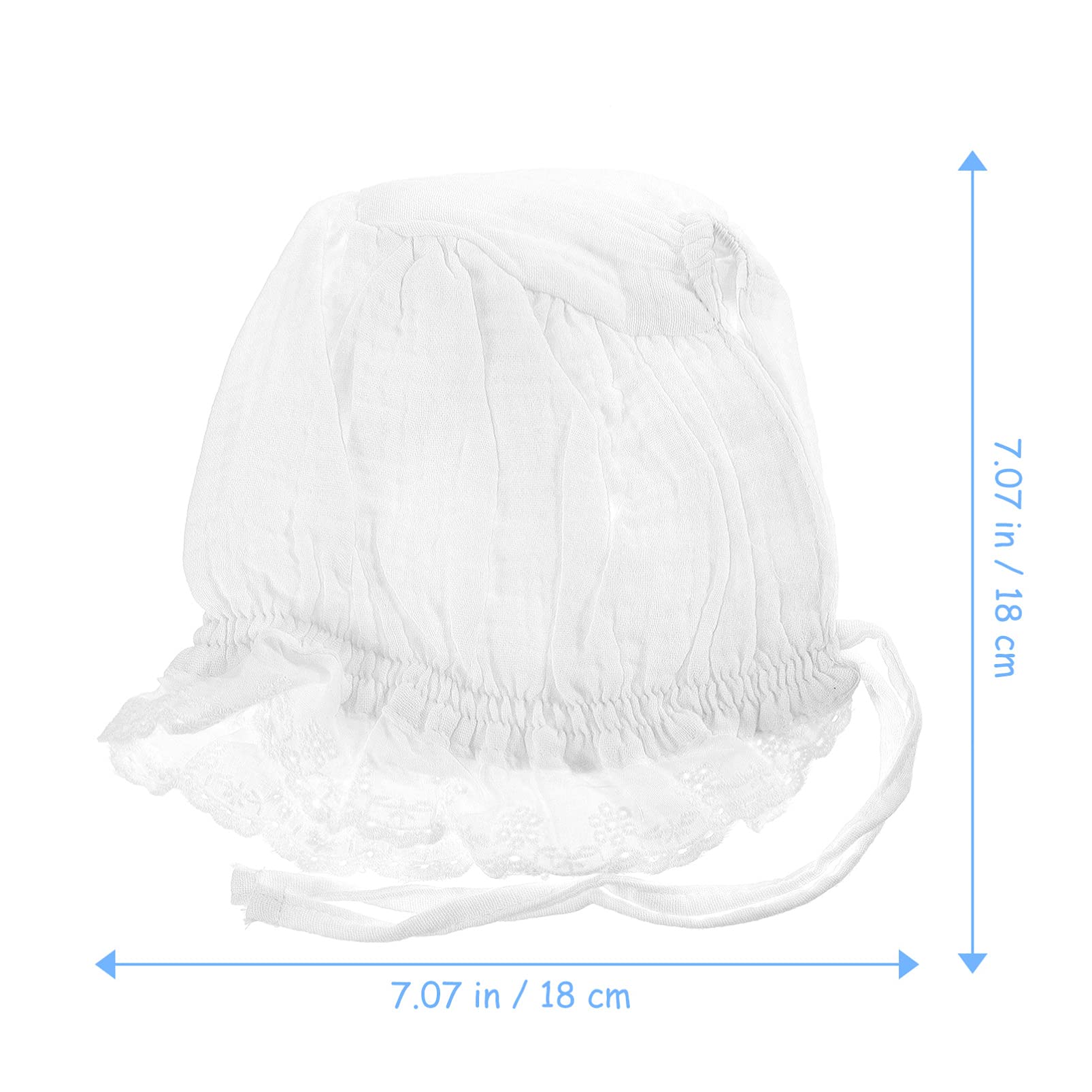 KESYOO Baby Sun Hat for Girls & Boys - Wide Brim Newborn Bonnet Cap with UPF Sun Protection - Soft Cotton Washable Toddler Princess Hat for Outdoor, Beach & Summer Activities