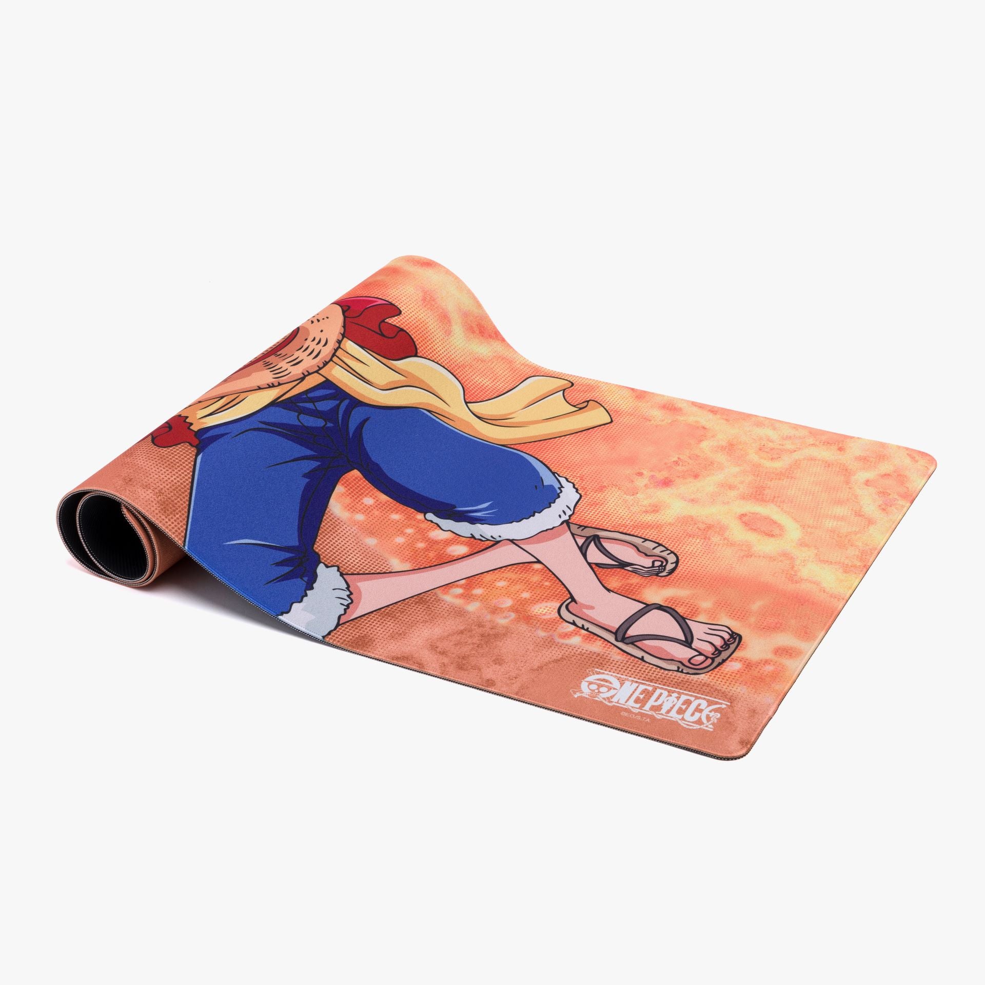 One Piece x HG Extra Large Mousepad - Luffy Beach Design | Anime Gaming Mouse Pad for PC & Laptop | Perfect for Gamers, Office & Home Use