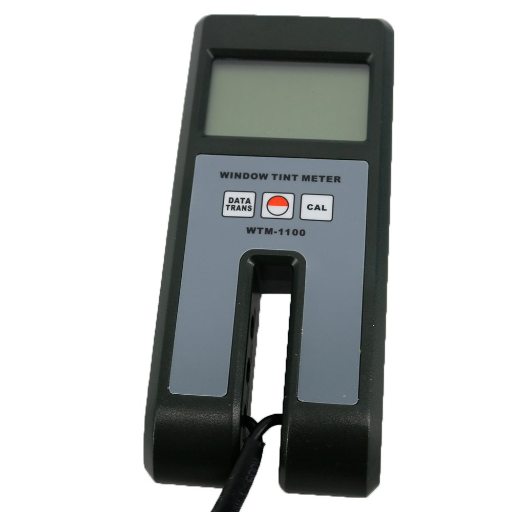 WTM-1100 Digital Window Tint Meter - Precise Light Transmittance Gauge for Glass & Plastic Films - Car, Home & Office Window Tint Testing Tool