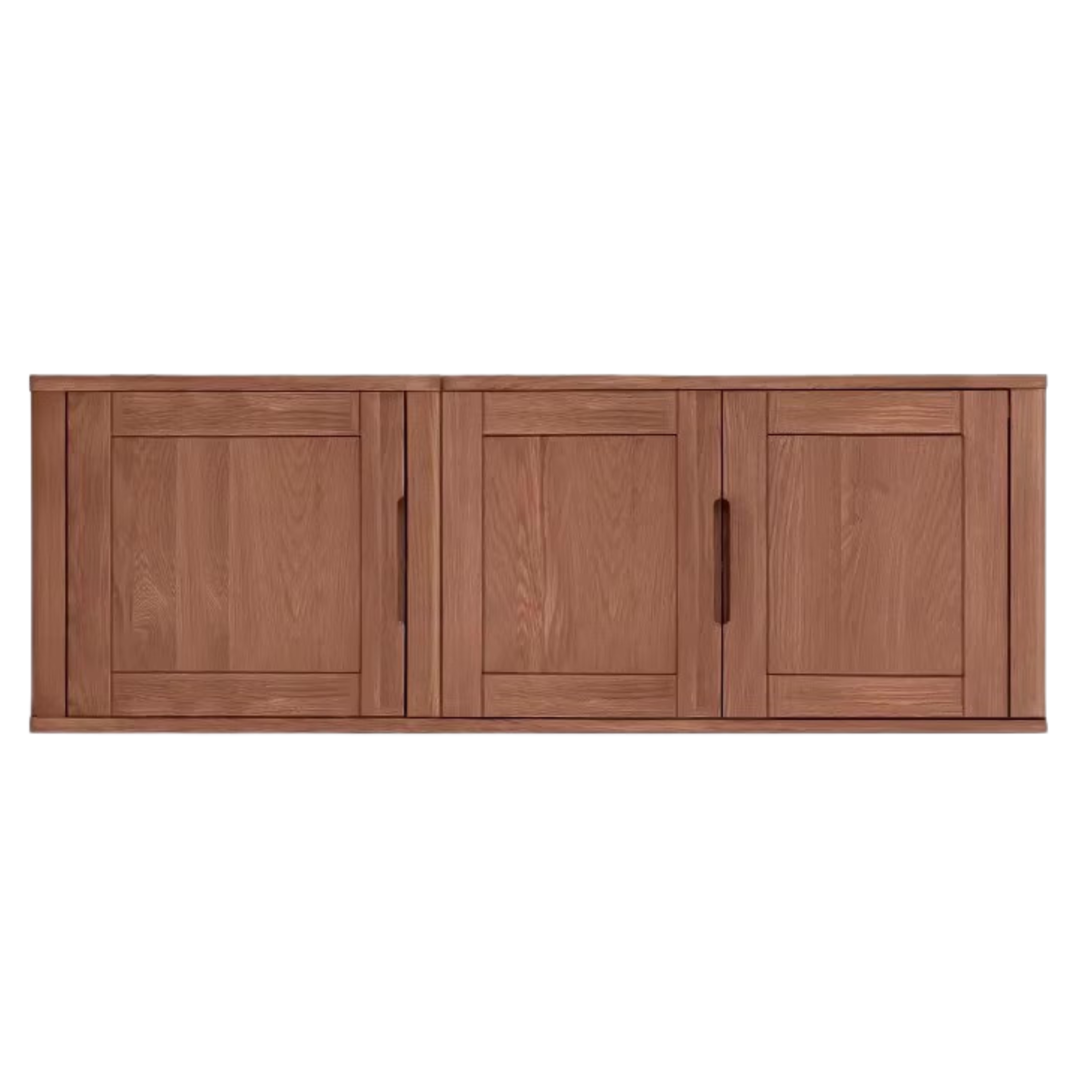 Solid Oak Wood Wardrobe in Walnut Finish - Stylish and Durable Closet Storage for Bedroom, Living Room, or Walk-in Closet
