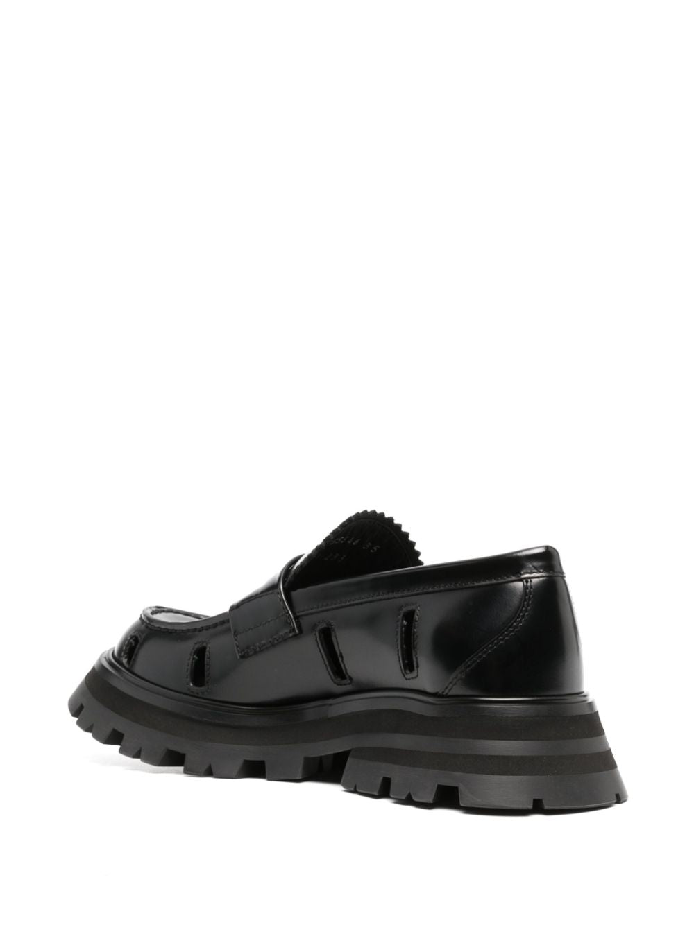 Alexander McQueen Black Flat Shoes for Women - Stylish & Comfortable Loafers for Work, Casual Outfits & Travel