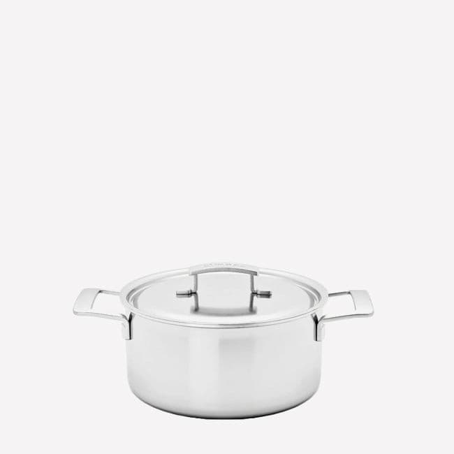 Demeyere Industry 10-Piece Stainless Steel Cookware Set - Professional Kitchen Cookware for Home Chefs | Perfect for Sautéing, Boiling & Simmering