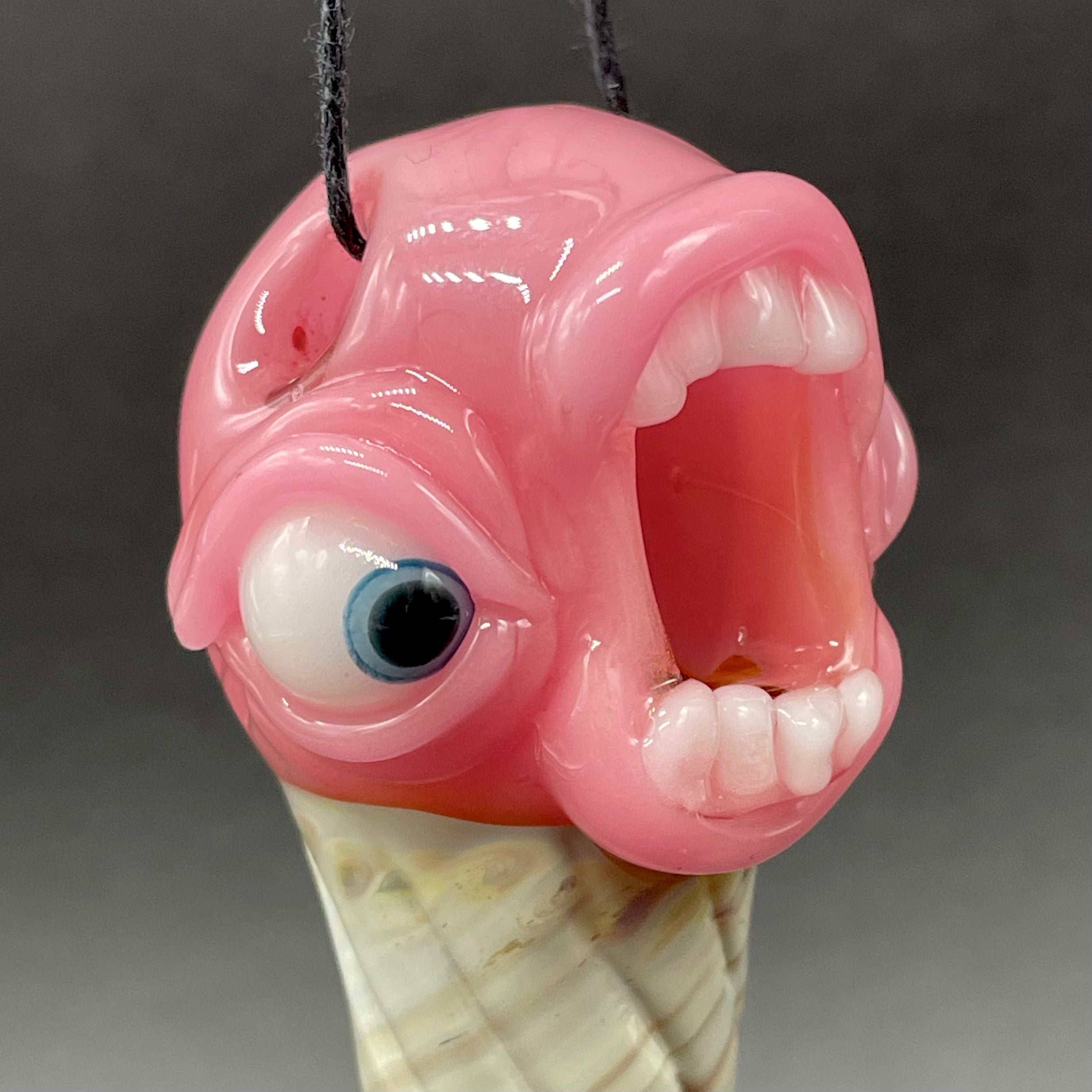 Stylish Ice Cream Cone Pendant Necklace - Cute & Trendy Jewelry for Women & Girls - Perfect for Summer Outfits, Parties & Gifts