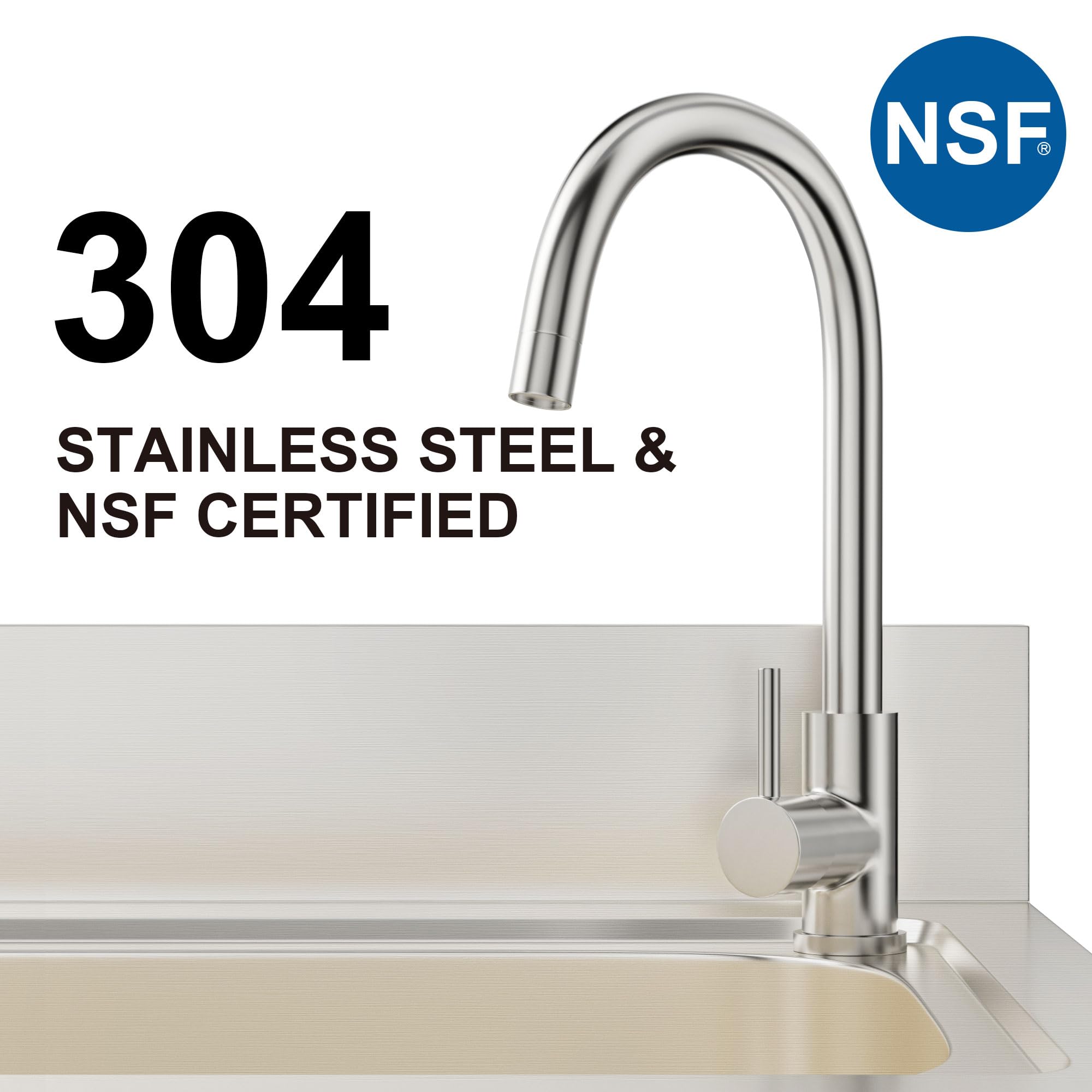 Commercial Stainless Steel Utility Sink with Workbench & Storage - Heavy Duty Single Bowl Restaurant Kitchen Sink for Indoor/Outdoor Use - Includes Hot & Cold Water Pipes - Ideal for Restaurants, Food Trucks, Laundry Rooms & Outdoor Cooking Stations