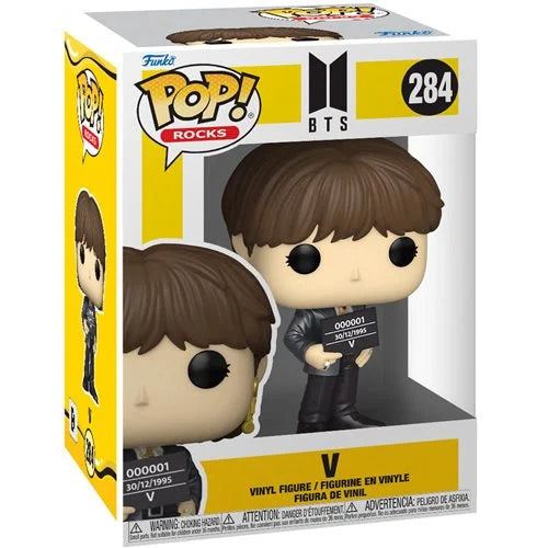 BTS Butter V Pop! Vinyl Figure #284 - Limited Edition K-Pop Collectible for Fans, Home Decor & Gift Idea