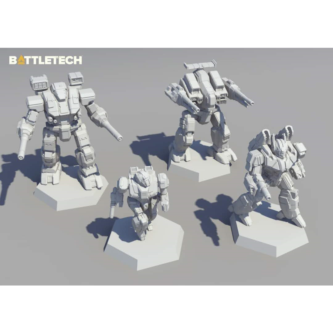 BattleTech: Inner Sphere Battle Lance - Classic Tabletop Strategy Game for Sci-Fi Fans | Perfect for Game Nights & Collectors